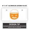 2" X 4" Aluminum License Plate  Thumbnail