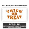 2" X 4" Aluminum License Plate  Thumbnail