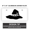 2" X 4" Aluminum License Plate  Thumbnail