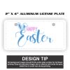 2" X 4" Aluminum License Plate  Thumbnail