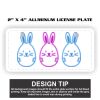 2" X 4" Aluminum License Plate  Thumbnail