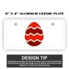2" X 4" Aluminum License Plate  Thumbnail