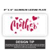2" X 4" Aluminum License Plate  Thumbnail