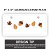 2" X 4" Aluminum License Plate  Thumbnail
