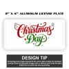 2" X 4" Aluminum License Plate  Thumbnail