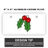 2" X 4" Aluminum License Plate  Thumbnail
