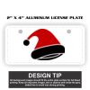 2" X 4" Aluminum License Plate  Thumbnail
