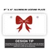 2" X 4" Aluminum License Plate  Thumbnail
