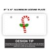2" X 4" Aluminum License Plate  Thumbnail