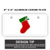 2" X 4" Aluminum License Plate  Thumbnail