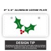 2" X 4" Aluminum License Plate  Thumbnail