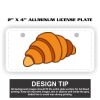 2" X 4" Aluminum License Plate  Thumbnail