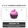 2" X 4" Aluminum License Plate  Thumbnail
