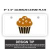 2" X 4" Aluminum License Plate  Thumbnail