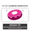 2" X 4" Aluminum License Plate  Thumbnail