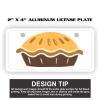 2" X 4" Aluminum License Plate  Thumbnail