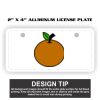 2" X 4" Aluminum License Plate  Thumbnail