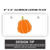 2" X 4" Aluminum License Plate  Thumbnail