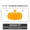 2" X 4" Aluminum License Plate  Thumbnail