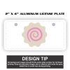 2" X 4" Aluminum License Plate  Thumbnail