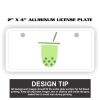 2" X 4" Aluminum License Plate  Thumbnail