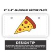 2" X 4" Aluminum License Plate  Thumbnail