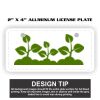 2" X 4" Aluminum License Plate  Thumbnail