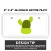 2" X 4" Aluminum License Plate  Thumbnail