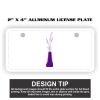 2" X 4" Aluminum License Plate  Thumbnail