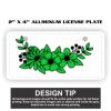 2" X 4" Aluminum License Plate  Thumbnail