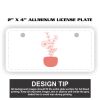 2" X 4" Aluminum License Plate  Thumbnail