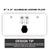 2" X 4" Aluminum License Plate  Thumbnail