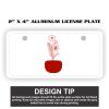 2" X 4" Aluminum License Plate  Thumbnail