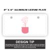 2" X 4" Aluminum License Plate  Thumbnail