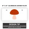 2" X 4" Aluminum License Plate  Thumbnail