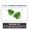 2" X 4" Aluminum License Plate  Thumbnail