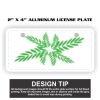 2" X 4" Aluminum License Plate  Thumbnail