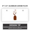 2" X 4" Aluminum License Plate  Thumbnail