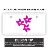 2" X 4" Aluminum License Plate  Thumbnail