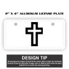 2" X 4" Aluminum License Plate  Thumbnail