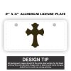 2" X 4" Aluminum License Plate 2" X 4" Aluminum License Plate Thumbnail