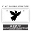 2" X 4" Aluminum License Plate  Thumbnail