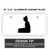 2" X 4" Aluminum License Plate 2" X 4" Aluminum License Plate Thumbnail