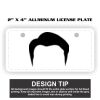 2" X 4" Aluminum License Plate  Thumbnail