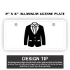 2" X 4" Aluminum License Plate  Thumbnail