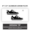 2" X 4" Aluminum License Plate  Thumbnail