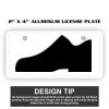 2" X 4" Aluminum License Plate  Thumbnail