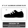 2" X 4" Aluminum License Plate  Thumbnail