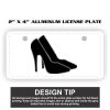 2" X 4" Aluminum License Plate  Thumbnail