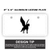 2" X 4" Aluminum License Plate  Thumbnail